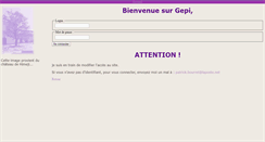Desktop Screenshot of gepi.org